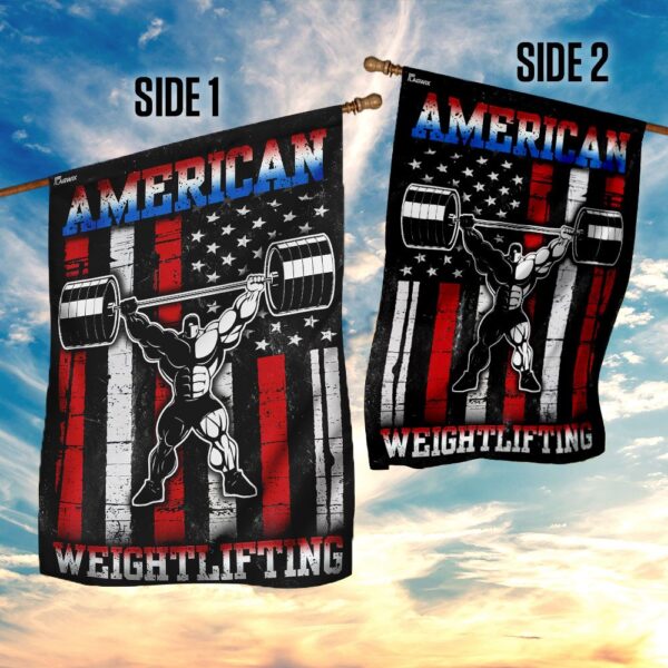American Weightlifting Flag QNN169F: Show Your Strength & Patriotism - Image 5