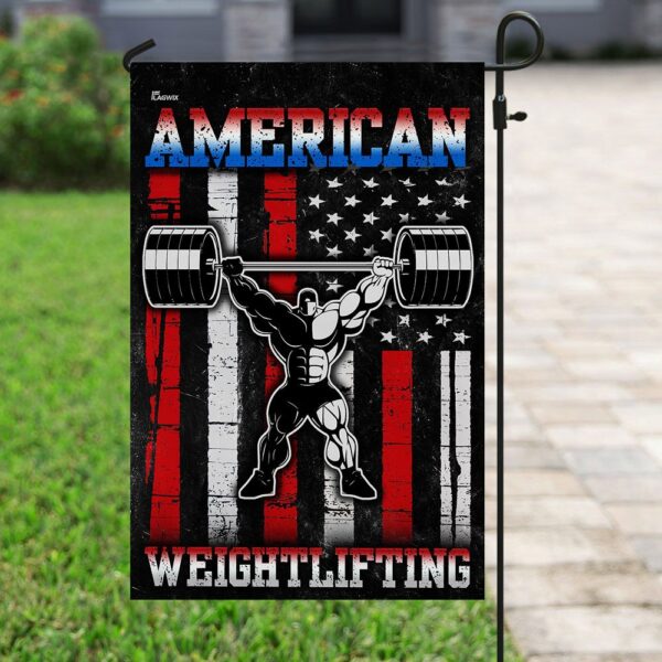 American Weightlifting Flag QNN169F: Show Your Strength & Patriotism - Image 6