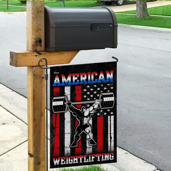 American Weightlifting Flag QNN169F: Show Your Strength & Patriotism - Image 9