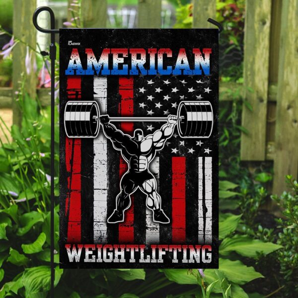 American Weightlifting Flag QNN169F: Show Your Strength & Patriotism - Image 7