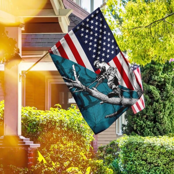 Arborist American Flag: Patriotic Tree Care Gear