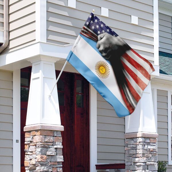 Argentina vs USA Flag QNN201F: Show Your Team Spirit - Image 4