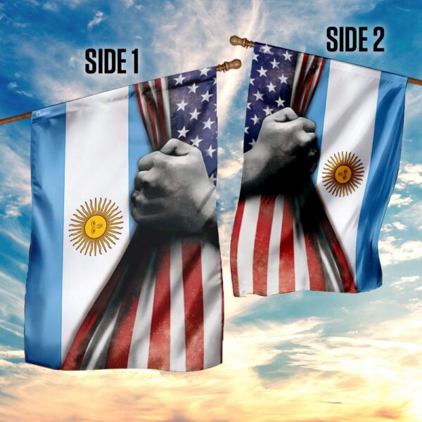 Argentina vs USA Flag QNN201F: Show Your Team Spirit - Image 5