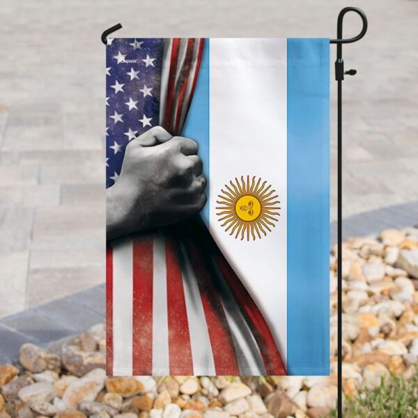 Argentina vs USA Flag QNN201F: Show Your Team Spirit - Image 8