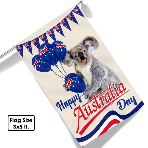 Australia Day Koala Flag: Celebrate Aussie Spirit (TQN784F) - Image 7