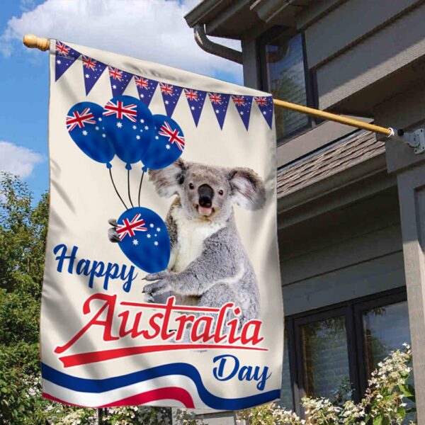 Australia Day Koala Flag: Celebrate Aussie Spirit (TQN784F) - Image 2