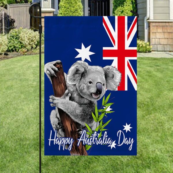 Australia Day Koala T-Shirt: Aussie Flag Design - Image 3