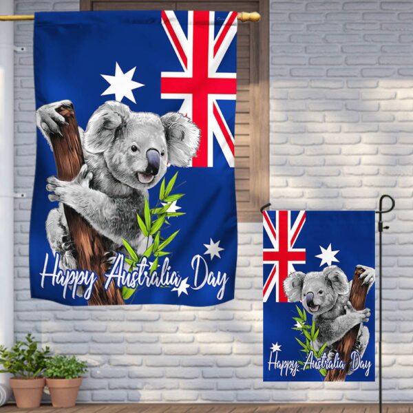 Australia Day Koala T-Shirt: Aussie Flag Design - Image 5