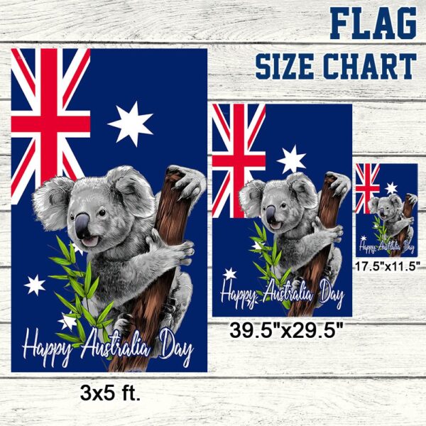 Australia Day Koala T-Shirt: Aussie Flag Design - Image 7