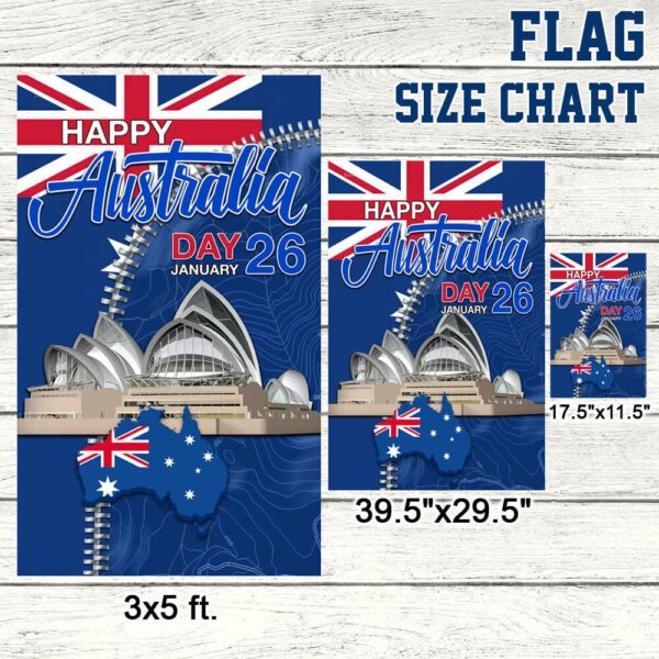 Happy Australia Day: Aussie Flag MLN816F - Image 8