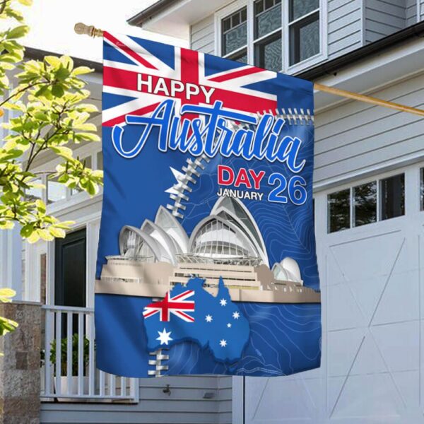 Happy Australia Day: Aussie Flag MLN816F - Image 2