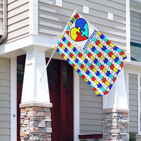 Autism Acceptance Flag: THB2117F - Show Your Support - Image 4