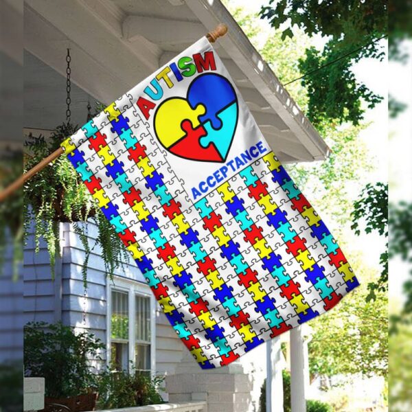 Autism Acceptance Flag: THB2117F - Show Your Support - Image 3