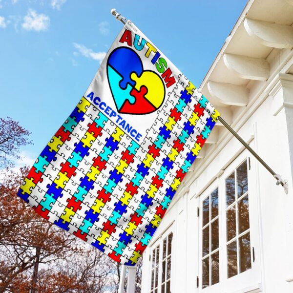 Autism Acceptance Flag: THB2117F - Show Your Support - Image 2