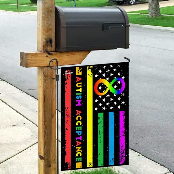 Autism Acceptance Rainbow Infinity Flag: Celebrate Neurodiversity - Image 9