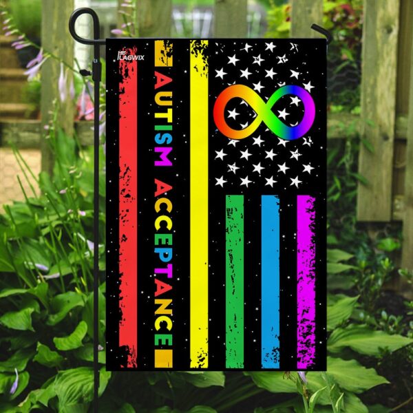 Autism Acceptance Rainbow Infinity Flag: Celebrate Neurodiversity - Image 7