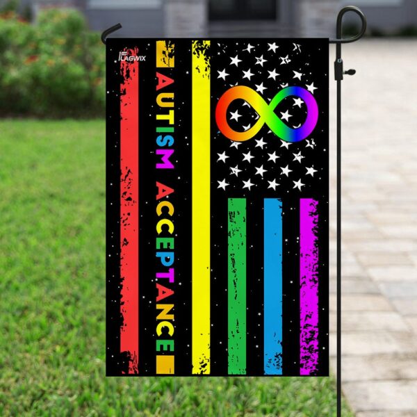 Autism Acceptance Rainbow Infinity Flag: Celebrate Neurodiversity - Image 6