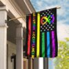 Autism Acceptance Rainbow Infinity Flag: Celebrate Neurodiversity