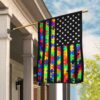 Autism Awareness Flag QNN209F: Show Your Support