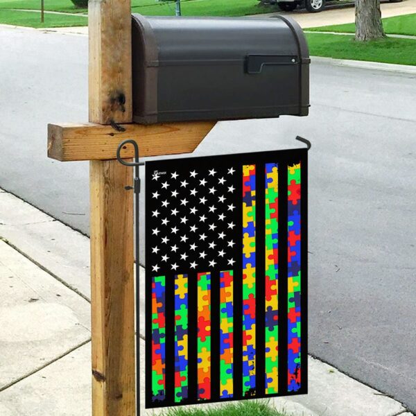 Autism Awareness Flag QNN209F: Show Your Support - Image 9