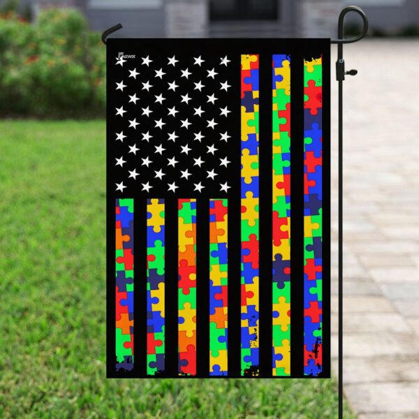 Autism Awareness Flag QNN209F: Show Your Support - Image 6