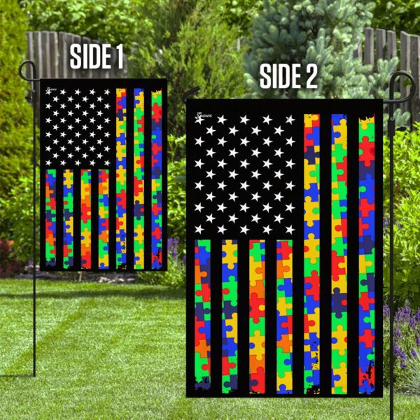 Autism Awareness Flag: QNN209Frs - Show Your Support - Image 10