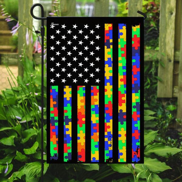 Autism Awareness Flag: QNN209Frs - Show Your Support - Image 7