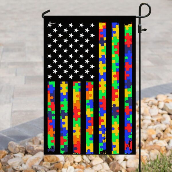 Autism Awareness Flag: QNN209Frs - Show Your Support - Image 8