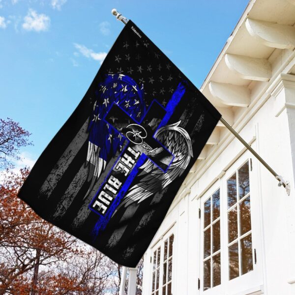 Back the Blue US Flag: American Flag Support - Image 4