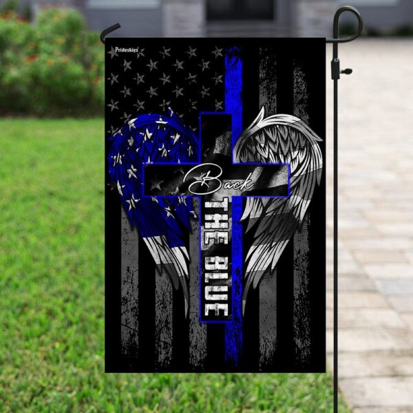 Back the Blue US Flag: American Flag Support - Image 6