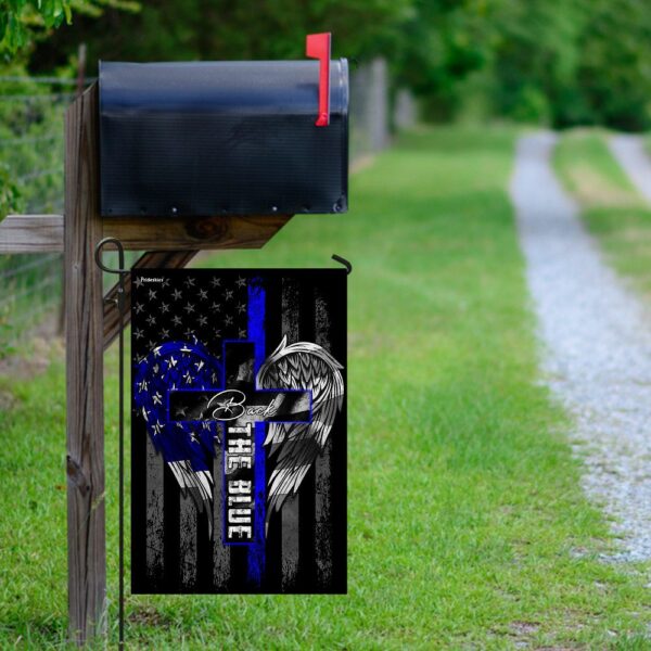 Back the Blue US Flag: American Flag Support - Image 9