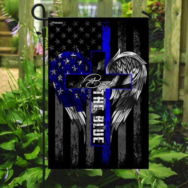 Back the Blue US Flag: American Flag Support - Image 7