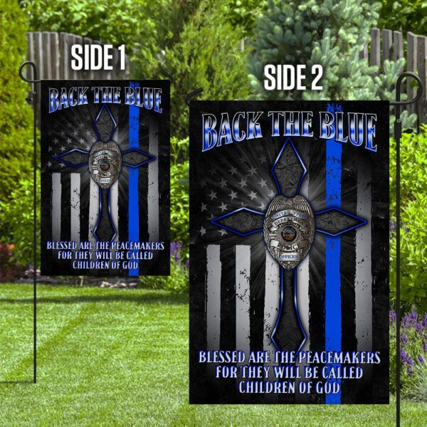 Back The Blue Police Flag - Image 10