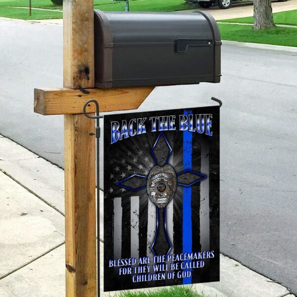 Back The Blue Police Flag - Image 9