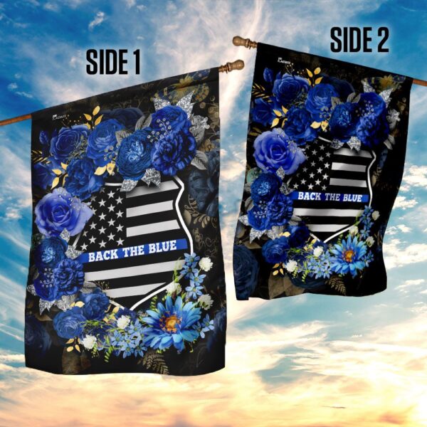 Back the Blue Police Flag: Show Your Support (DDH1925F) - Image 5