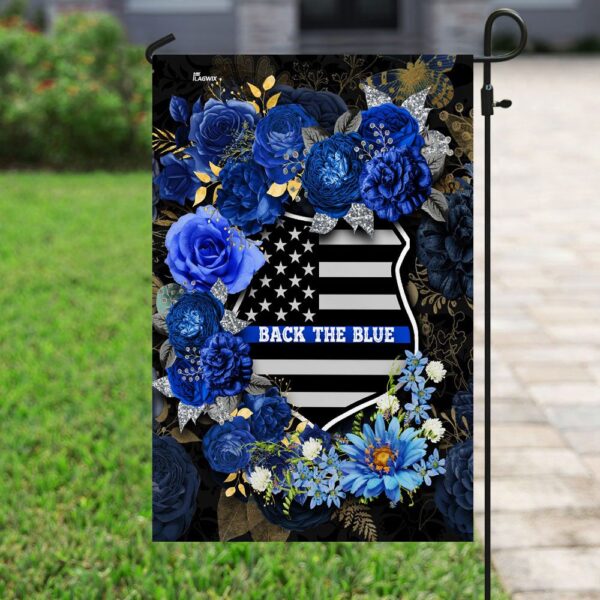 Back the Blue Police Flag: Show Your Support (DDH1925F) - Image 6
