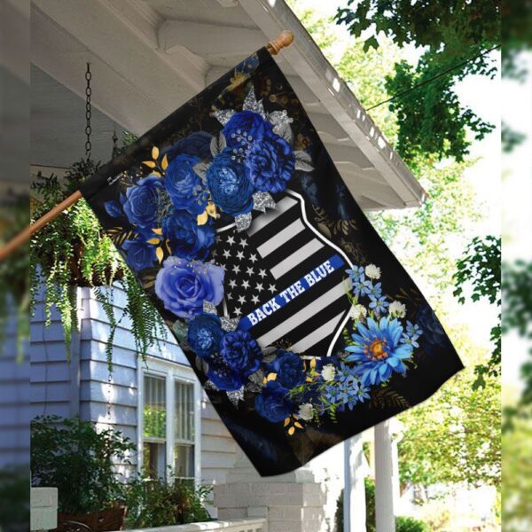Back the Blue Police Flag: Show Your Support (DDH1925F) - Image 3