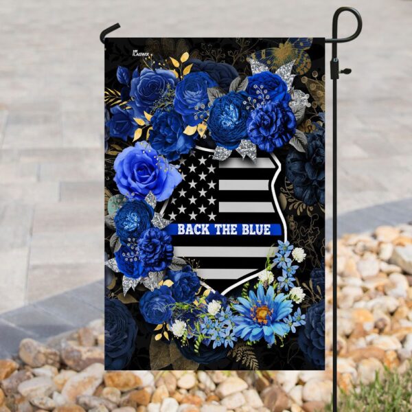 Back the Blue Police Flag: Show Your Support (DDH1925F) - Image 8