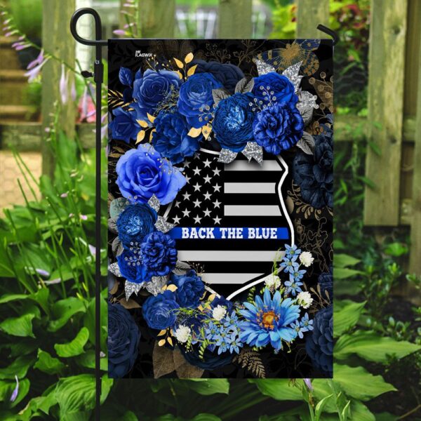 Back the Blue Police Flag: Show Your Support (DDH1925F) - Image 7