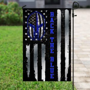 Back the Blue Warrior Flag: PS244Fv1 - Show Your Support