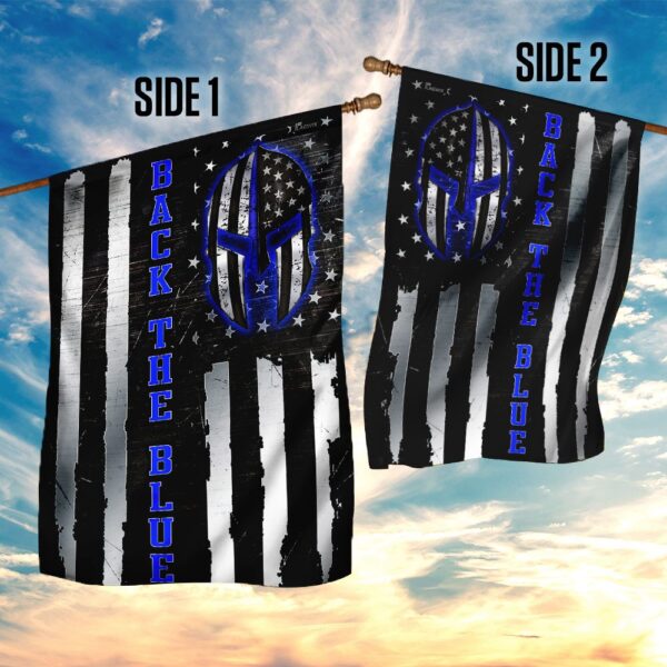 Back the Blue Warrior Flag: PS244Fv1 - Show Your Support - Image 10