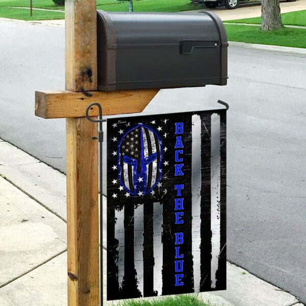 Back the Blue Warrior Flag: PS244Fv1 - Show Your Support - Image 4