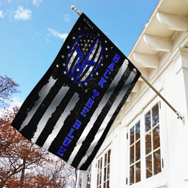 Back the Blue Warrior Flag: PS244Fv1 - Show Your Support - Image 7