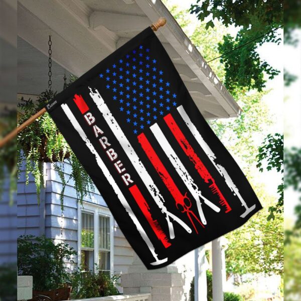 Barber Flag MLH874F: Premium Quality Barber Shop Flag - Image 3