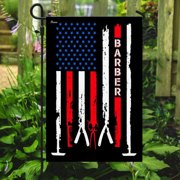 Barber Flag MLH874F: Premium Quality Barber Shop Flag - Image 7