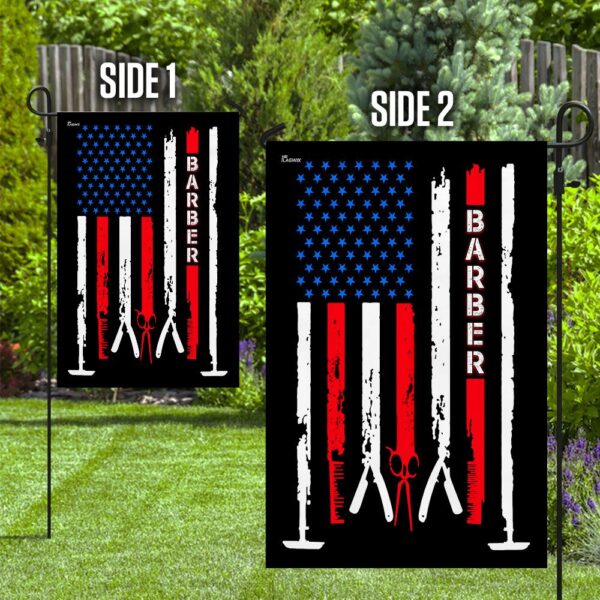 Barber Flag MLH874F: Premium Quality Barber Shop Flag - Image 10