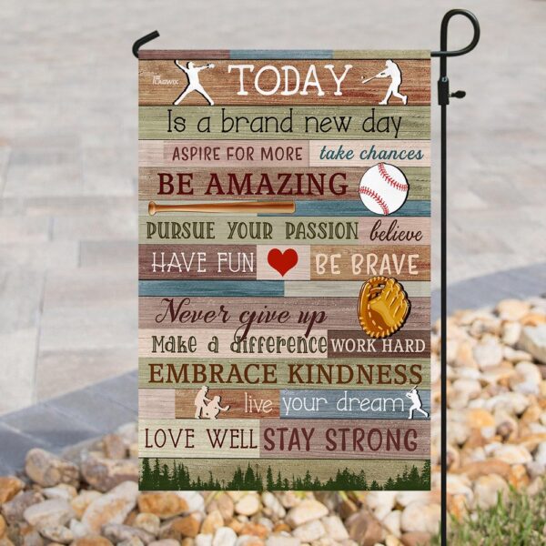 Baseball Fun Flag: Be Amazing on the Diamond - Image 8