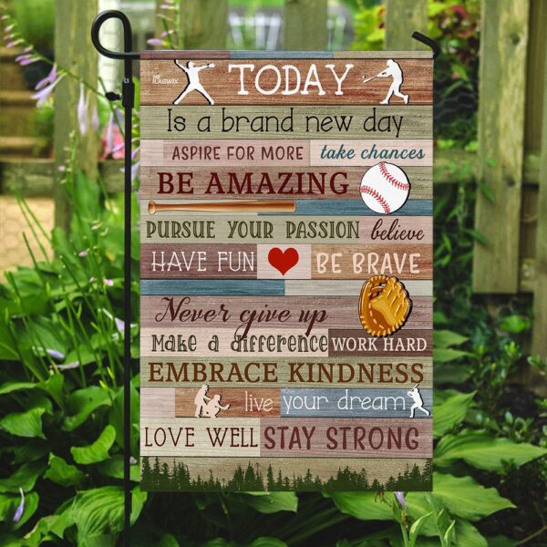 Baseball Fun Flag: Be Amazing on the Diamond - Image 7