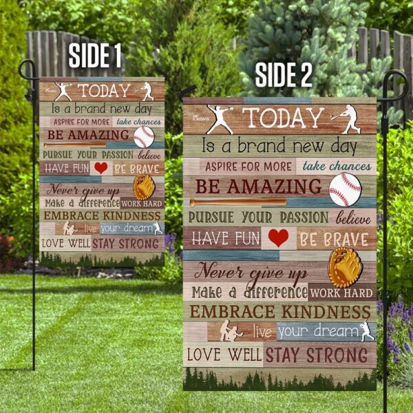 Baseball Fun Flag: Be Amazing on the Diamond - Image 10