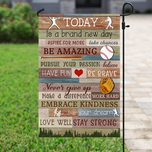 Baseball Fun Flag: Be Amazing on the Diamond - Image 6